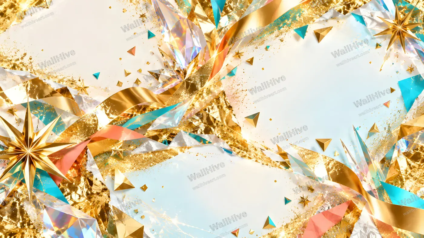 Luxury Gold Birthday Celebration Background 4K | WallHive