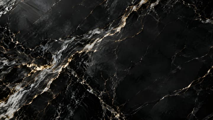 Black Marble Gold Veins Luxury Texture 4K wallpaper