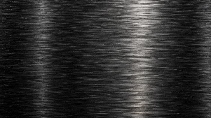 Dark Brushed Black Metal Texture Background wallpaper