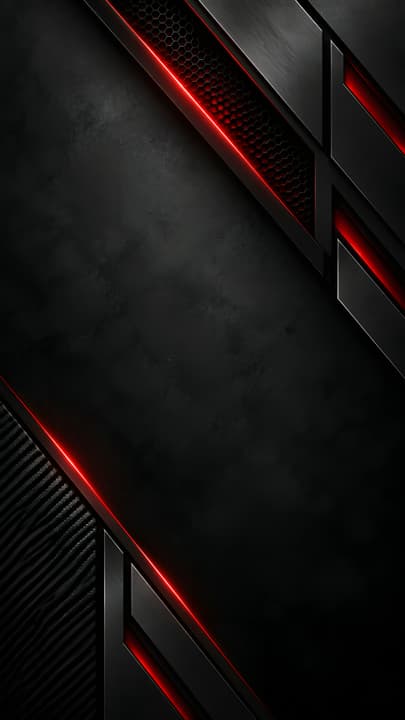 Dark Tech Red Neon Carbon Fiber 4K Phone Wallpaper wallpaper