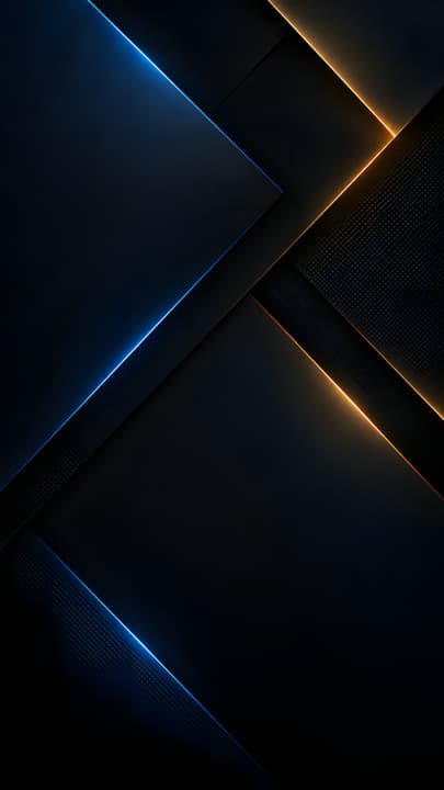Neon Geometric Dark Background wallpaper